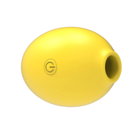Groothandel citroenvormige clitoris zuigende G-punt massager zuiger citroen vrouwelijke vibrators voor vrouwen adult seksspeeltjes masturbatie apparaat