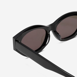 Gafas de sol tipo ojo de gato con montura completa UV400 retro para mujer con protección solar - Product Image 2