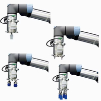 Station de palettisation robotisée chinoise pour le chargement et le déchargement de cartons de pièces métalliques, compatible avec les robots universels UR7e et UR12e