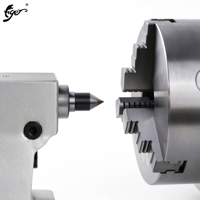 Tête de division Tiger CNC FK15145 pour machines-outils à 4ème et 5ème axes, accessoires de machine-outil, mandrin à 3 mors et contre-pointe pour fraiseuse