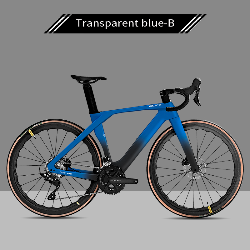 Transparent Blue Gradient Black