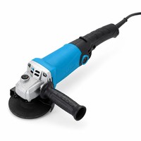 Meuleuse d'angle électrique 100 mm 900 W avec poignée latérale pour la découpe et le meulage du métal