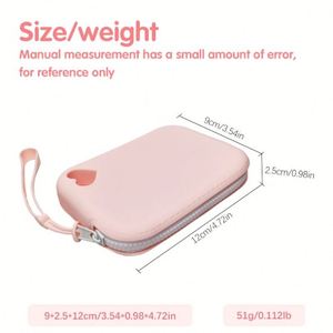 Silicone Zippered Mini Coin Purse With <b>Wrist</b> <b>Strap</b>-Portable & Eco-Friendly Fashionable for Daily Use - Product Image 3