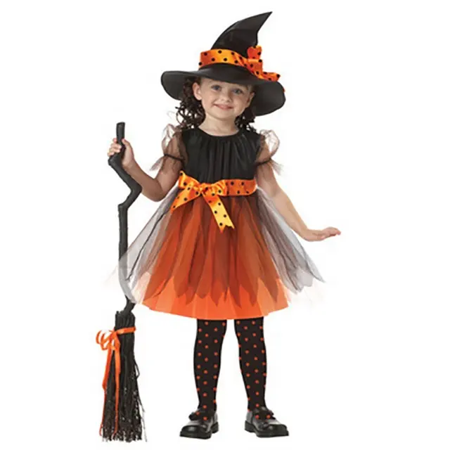 Alla moda costumi popolari di halloween per i bambini costume di halloween commercio all'ingrosso della cina per i bambini le ragazze