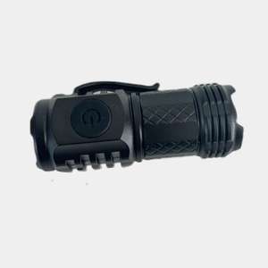 Mini lampe torche magnétique noire rechargeable à LED, portable, haute puissance, longue portée, avec clip pour extérieur - Product Image 2