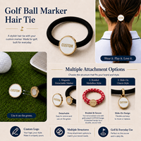Ensemble cadeau de golf personnalisé OEM ODM avec casquette brodée, serviette, gant, outil de réparation de divots, marqueur, gobelet isotherme – Kit d'accessoires de golf premium pour femme