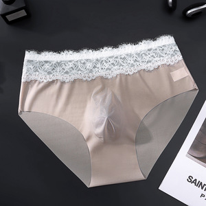 Boxers sexy pour hommes en Spandex/Nylon, séchage rapide, antistatiques, respirants, écologiques, avec poche sculptée, doux et fins - Product Image 5