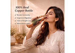 Bouteille en cuivre martelé antique personnalisée, style américain, avec couvercle fait main et revêtement anti-corrosion, idéale pour le camping et les activités de plein air – Meilleure vente - Product Image 4