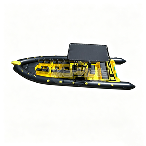 Ferry de Pasajeros de Fibra de Vidrio de 8.6m (28 pies), Bote Inflable Orca Hypalon de Alta Velocidad con Toldo para Transporte Turístico - Product Image 5