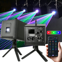 AOPU1W2W 3W 4W Laser RGB d'animation avec application de dessin en temps réel pour DJ, discothèques, bars, fêtes d'anniversaire, éclairages de scène