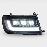 Ensemble de phares LED automatiques pour Toyota Land Cruiser LC100 1998-2007 pour Prado, feux de jour modifiés