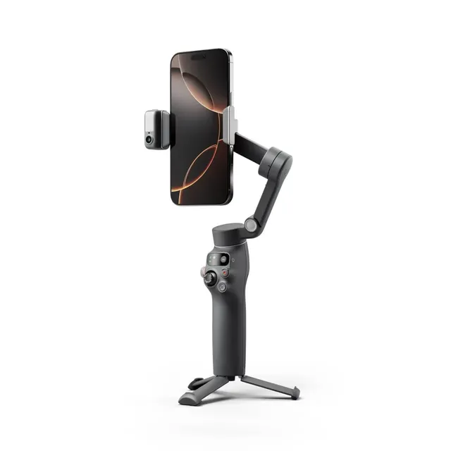 Osmo Mobile 8 Smartphone Gimbal Stabilizer 3 Axis Foldable Handheld Lipo Plastic for Vlog Live Stream Video Shooting