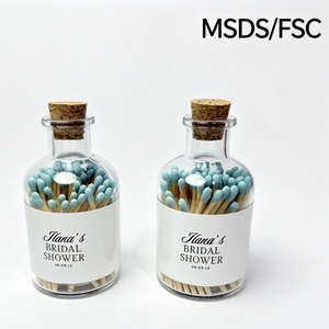 Vela de Vidro com Texto Floral Personalizado e Fósforos de Segurança de Madeira, Shabbat Shalom, Chá de Panela, Casamento Personalizado, Decoração Religiosa, Presente - Product Image 1
