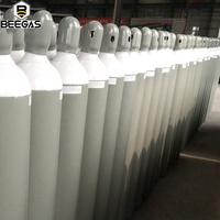 Cylindre de gaz argon haute pureté certifié ISO9001 pour l'industrie du soudage, pression de 150 bars