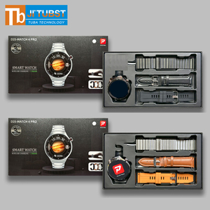 <span class=keywords><strong>Smartwatch</strong></span> D25 Watch 4 Pro <span class=keywords><strong>con</strong></span> <span class=keywords><strong>Cinturino</strong></span> <span class=keywords><strong>in</strong></span> <span class=keywords><strong>Acciaio</strong></span> Inox, Pelle e Gomma, Schermo Rotondo 3 <span class=keywords><strong>in</strong></span> 1 e Caricatore Wireless - Product Image 3