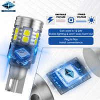 Lampe de voiture LED T15 1000lm 3030 13SMD ampoule 921 912 feu de recul universel 12V 24V système d'éclairage automatique Vente en gros en usine