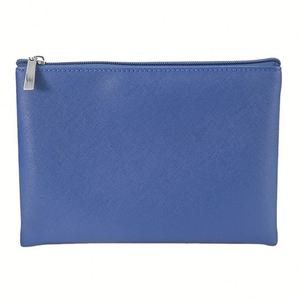 Pochette cosmétique en cuir PU, sac de maquillage de voyage portable, pochette à fermeture éclair imperméable pour femmes - Product Image 1