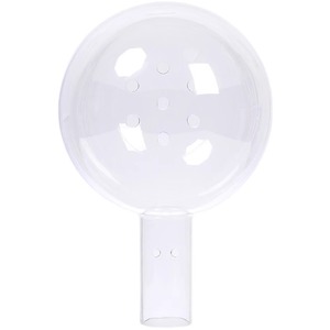 Bola Decorativa de Acrílico Transparente de Alta Calidad para Ramos, Hecha a Mano, con Orificios Ondulados, para Decoración de Fiestas, Color Rojo, para Envolver Regalos - Product Image 6