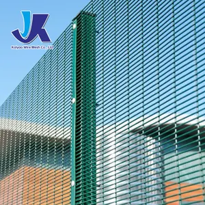 358 fence anti climb high security prison wire clearvu wire mesh metal 3d 2.4meters galvanized panel iron garden crocodile
