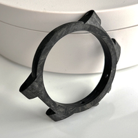 Boîtier en fibre de carbone de haute qualité de luxe OEM, disponible pour mouvement 7750, pour pièces de montre de sport