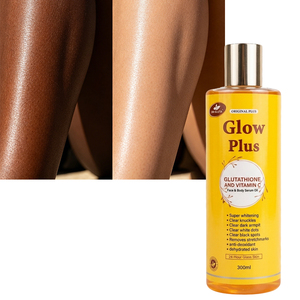 Aceite Corporal Orgánico Personalizado con Logotipo Glow Plus, 24 Horas, Piel de Cristal, Vitamina C, Manchas Oscuras, Aclarador de <span class=keywords><strong>Axilas</strong></span>, Eliminación de Estrías - Product Image 1