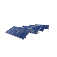 Système de montage au sol pour modules solaires de premier fournisseur, support solaire en alliage d'aluminium avec surface anodisée pour l'installation au sol de systèmes photovoltaïques