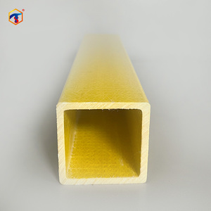 Profilés FRP à haute rigidité, profilés FRP extrudés, tubes carrés FRP pour applications <span class=keywords><strong>en</strong></span> conditions météorologiques extrêmes - Product Image 1