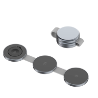 Chargeur magnétique sans fil PD 3.0 OTP multifonctionnel 3 en 1 pliable pour téléphone et montre connectée