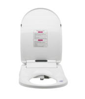 Toilette intelligente en forme de U personnalisée de haute qualité avec électricité télécommandée couvre-siège de toilette intelligent avec chauffage