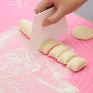 Tapis de cuisson en silicone moderne Zenidoo 40x50cm, écologique, antidérapant, souple, rectangulaire, pour pétrir la pâte, la pizza, les gâteaux, la cuisson au gril - Product Image 6