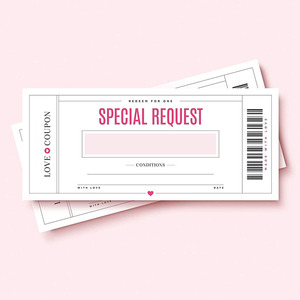 Tarjetas de <span class=keywords><strong>regalo</strong></span> de cumpleaños de aniversario de San Valentín únicas Cupón de día de San Valentín Cupones de cupón de amor <span class=keywords><strong>para</strong></span> él o ella - Product Image 4