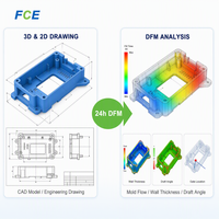 Servicio de Moldeo por Inyección de Plástico OEM, ABS, PC, PP, POM, PA66, PBT |   Fabricación de Piezas de Herrajes para Moldes Personalizados