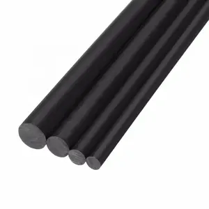 Chemical Resistant Easy Machined Uhmwpe Bar Nontoxic Extrusion Insulating Bar White Uhmwpe Plastic Rod Manufacturer