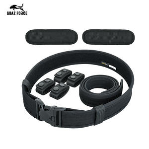 Ceinture tactique rembourrée en maille de 2 pouces Gbaz Force avec boucle à dégagement rapide à trois points pour usage extérieur adulte - Product Image 4