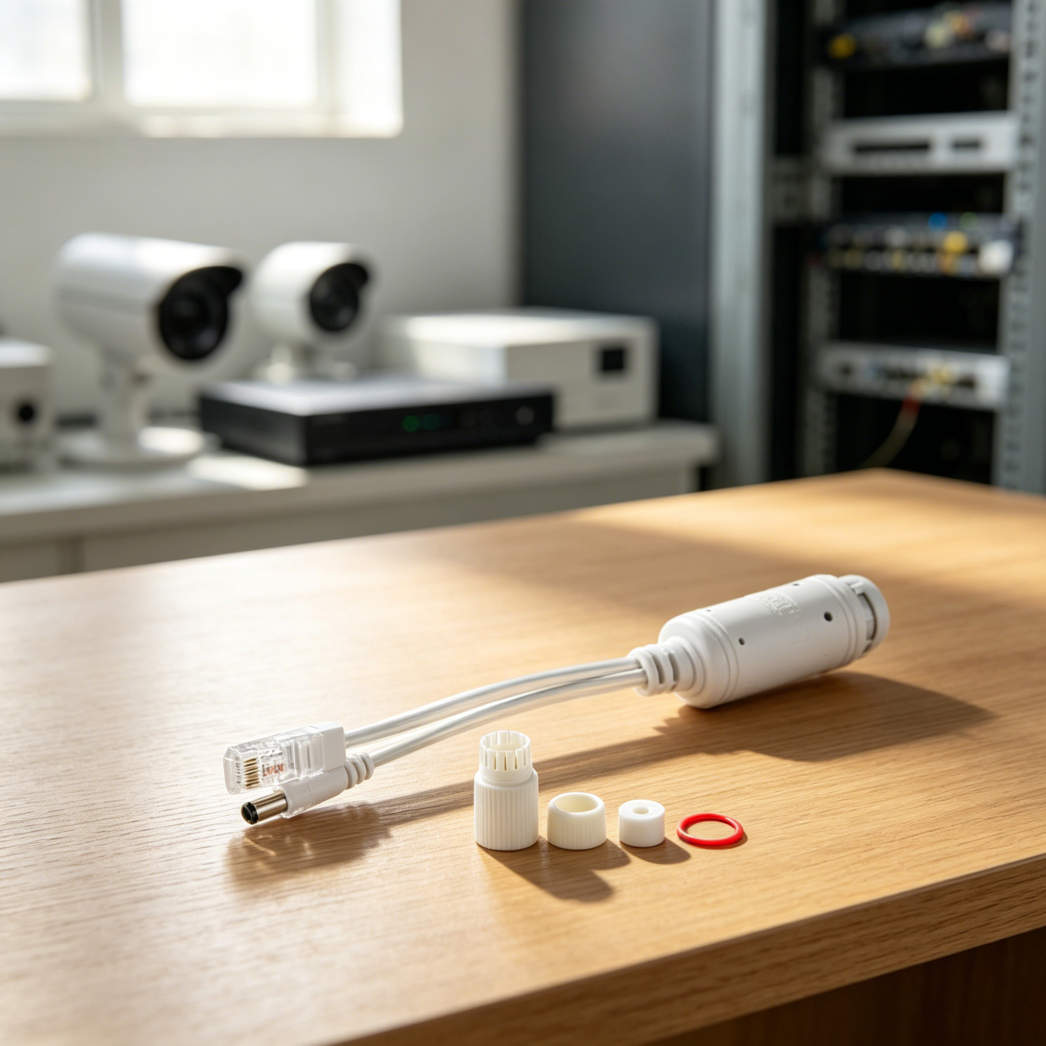 PD48F Waterproof PoE Splitter