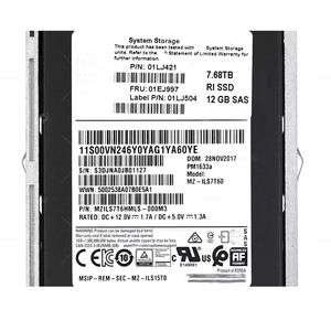 01YM588 Yeni Orijinal 7.68TB PCI NVMe U.<span class=keywords><strong>2</strong></span> <span class=keywords><strong>2</strong></span>.5 inç Dahili SSD, Storwize V5100 V7000 Gen3 için - Product Image 3