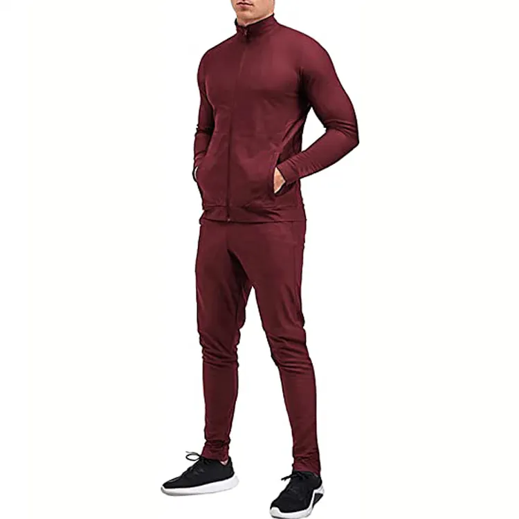 LOGO personalizzato uomo Joggers set tuta sportiva per uomo set abbigliamento da allenamento/palestra personalizzata comoda tuta da uomo