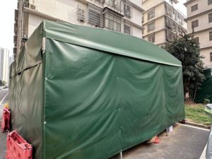 <span class=keywords><strong>Auvent</strong></span> rétractable pliable de grande <span class=keywords><strong>taille</strong></span> 3x5m (10x16ft) avec roues pour abri de voiture, garage, <span class=keywords><strong>caravane</strong></span>, tente pour SUV et véhicules utilitaires - Product Image 3