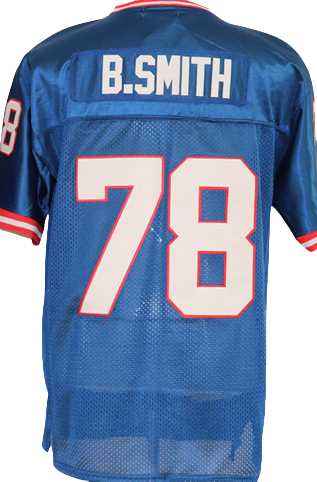 78 Bruce Smith Bleu