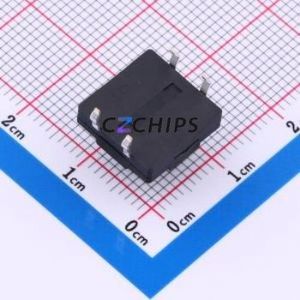 TS018-CBY1EH9.0 Tactile Switch Through hole-4P,12x12mm Switch Single Pole Single Throw Round Button 1.8N Through Hole - Product Image 2