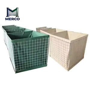 Clôture de sécurité 1x1x1m, barrière défensive en treillis soudé avec géotextile, hauteur 1,80m, galvanisée à chaud - Product Image 1