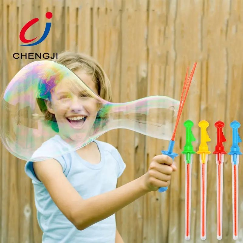 45cm Summer party favor maker soap big giant water stick toy wands bubble for kids