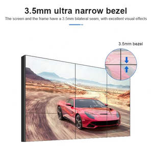 46-inch naadloze LCD-scherm wand 2x3 3x3 splicing panelen smalle bezel videowall scherm - Product Image 5