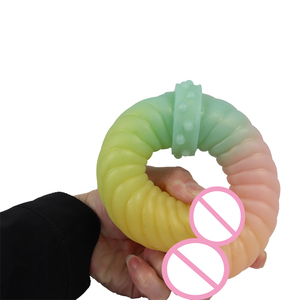 LUUK <span class=keywords><strong>30</strong></span> <span class=keywords><strong>CM</strong></span> Jouet sexuel pour femmes, pénis réaliste à double tête, long, en silicone, <span class=keywords><strong>gode</strong></span> pour femmes - Product Image 4