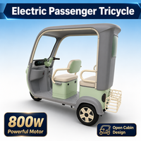 MEDIDO Nouveau tricycle électrique pour adultes de 800 W avec changement de vitesse