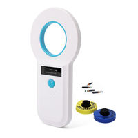 Lector de Microchip RFID USB Portátil de 125kHz para Animales, Protocolo ISO 14443A, Lector de Tarjetas de Control de Acceso de Bajo Precio, Material ABS