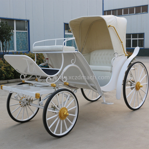 Carruaje Real Victoriano para Turismo, Carroza Eléctrica de Caballos Hecha de Acero - Product Image 5