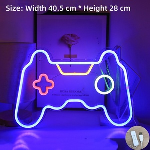 <span class=keywords><strong>ไฟ</strong></span>นีออนอะคริลิค LED backboard คอนโซลเกมและตัวควบคุมสัญลักษณ์การออกแบบการระบุตัวตนสำหรับห้อง eSports - Product Image 5