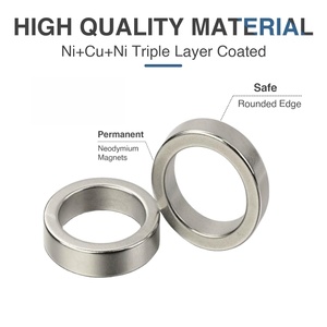 Factory <strong>Magnetic</strong> Ring Shape Permanent N52 Neodymium Magnet for Magsafe Motor <strong>Sensor</strong> - Product Image 3