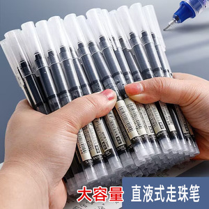Wholesale Office Direct Rollerball <b>Pens</b> 0.5Mm Needle Tip Quick Dry Ink General Use Plastic Body Caps Closure - Product Image 4